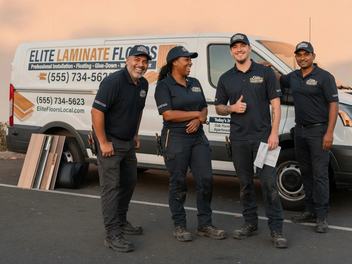 Laminate flooring installation company in Iberia, OH